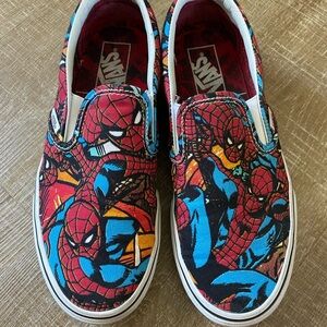 Marvel Spider-Man Vans slip-on men’s 7